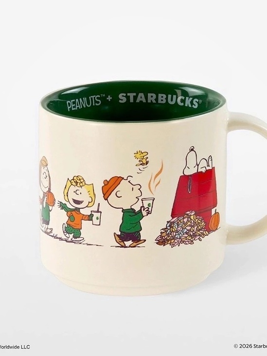 Starbucks Other - 2026 limited Starbucks Peanuts Ceramic Mug